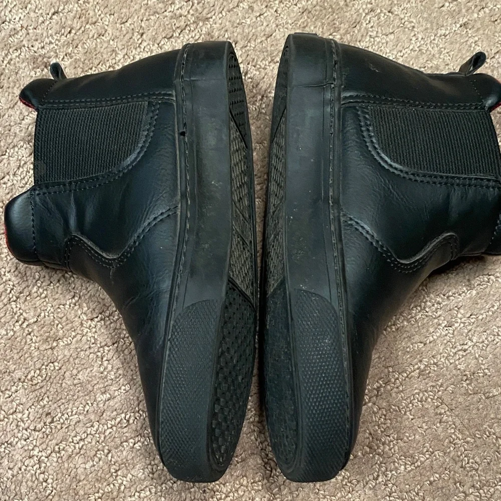 Boy’s Old Navy Black Sneaker Size 12 Chunky Chelsea  Boots School Play Casual